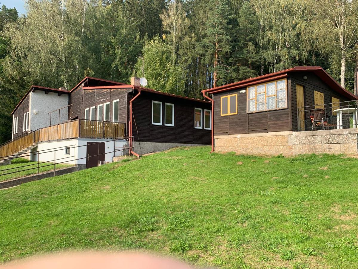 Chaty Dobra Voda 86 Horní Planá Bagian luar foto