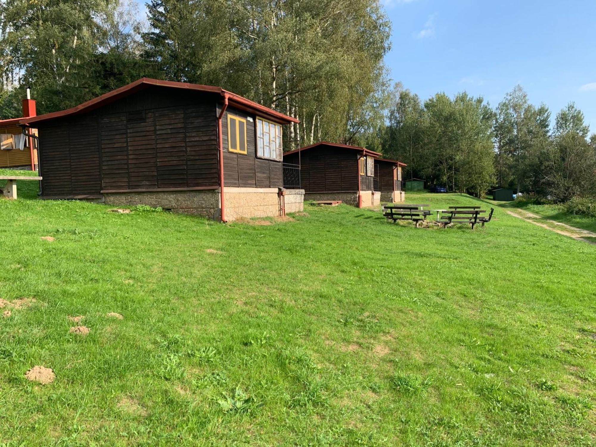 Chaty Dobra Voda 86 Horní Planá Bagian luar foto